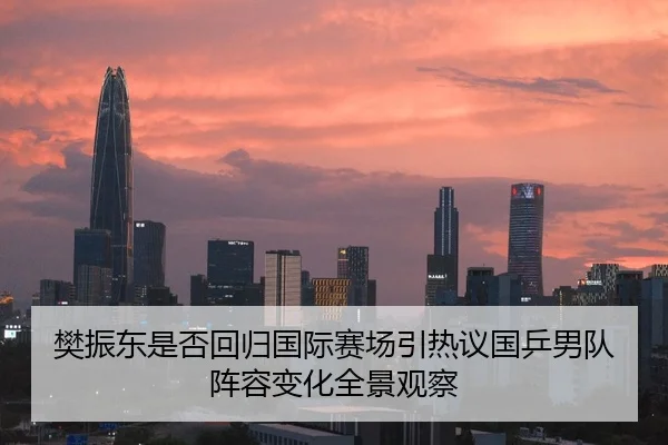 樊振东是否回归国际赛场引热议国乒男队阵容变化全景观察